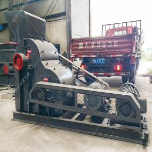 SCF800X600雙級粉碎機（jī）發貨圖片_發往山東濟南_破碎煤（méi）矸石