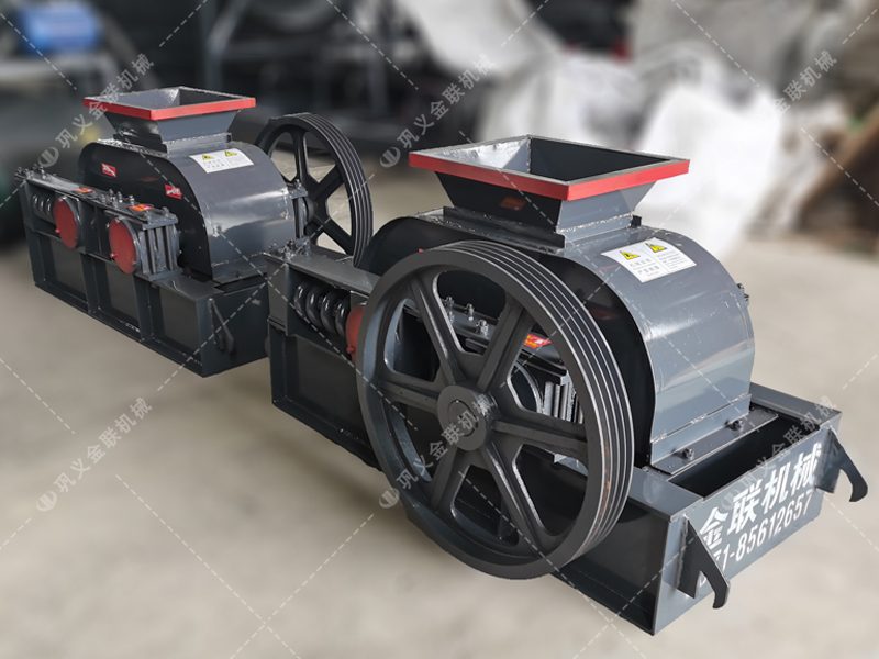 2PG250x250小型對輥破碎機發貨圖片_發往（wǎng）雲南瑞麗_實驗室用